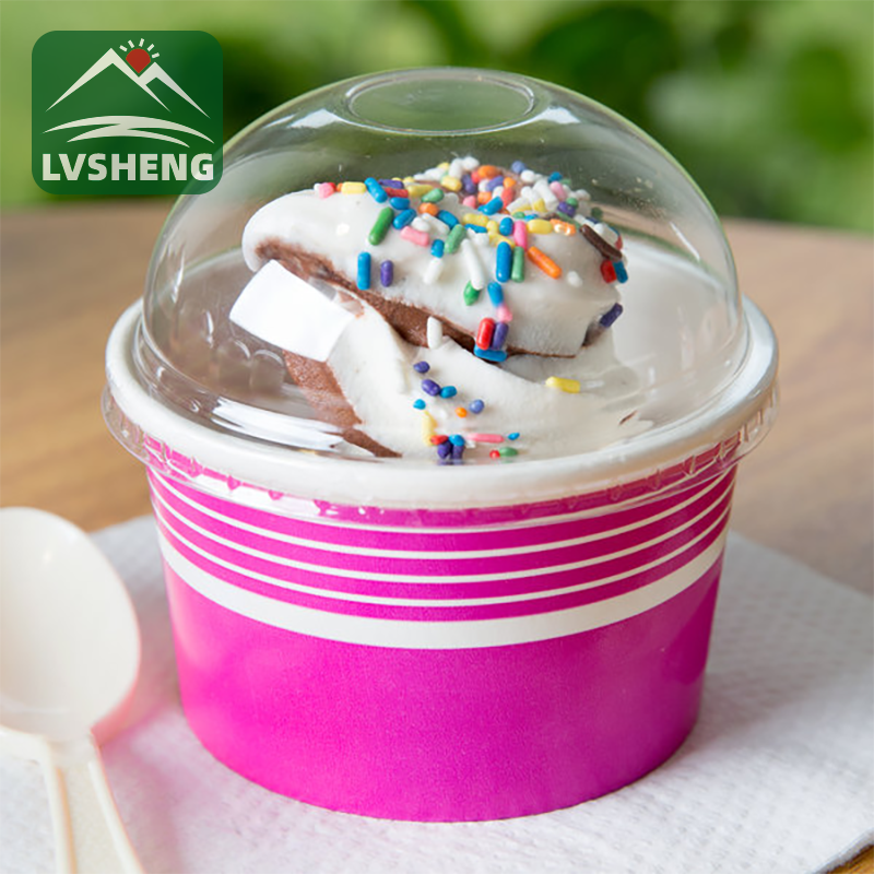 Ubungakanani be-ice cream ye-ice cream ye-ices ene-doome lid tenaledale