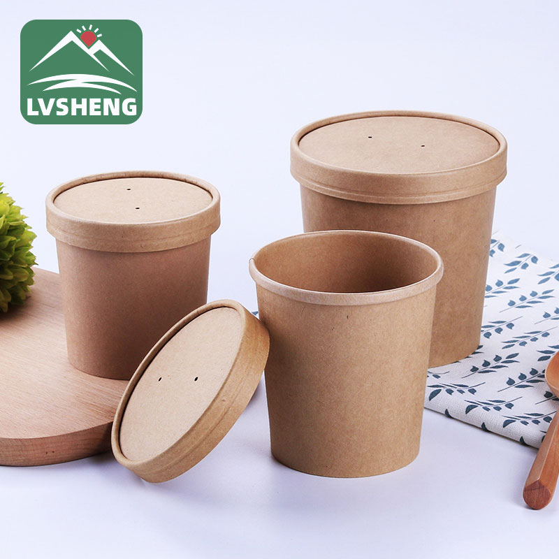 I-Biodegradable Food Container Paper Cup