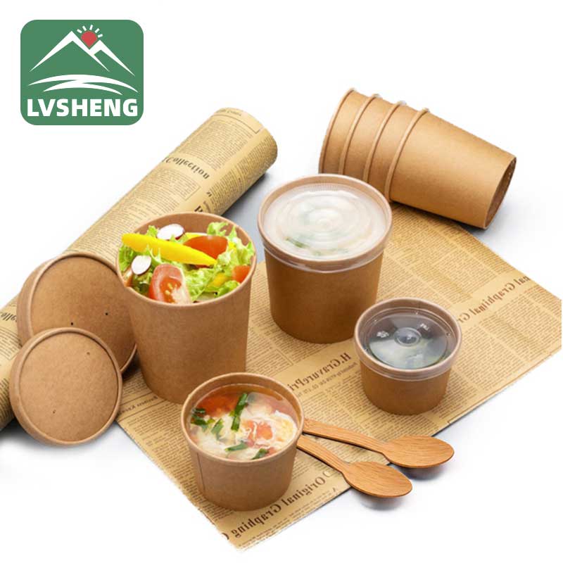 Kraft Paper I-Bucket yeSoup Bowl